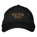 Old Hyde Farm embroidered hats
