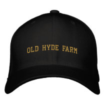 Old Hyde Farm Hat embroidered hats by oldhydefarm Old Hyde Farm Hat embroidered hats
