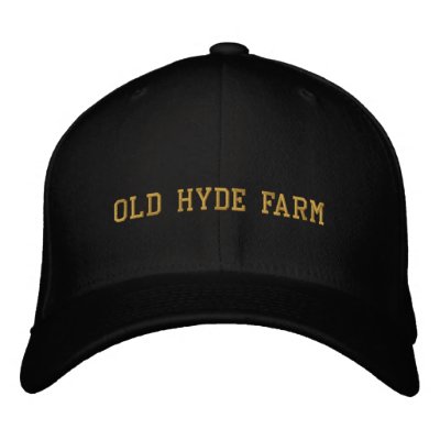 Old Hyde Farm Hat Embroidered Baseball Cap by oldhydefarm