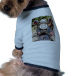 old Indian Harley-Davidson Police Motorcycle Pet T-shirt