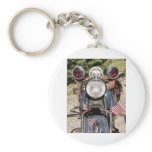 old Indian Harley-Davidson Police Motorcycle keychains