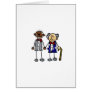 Old Interracial Gay Couple Greeting Card
