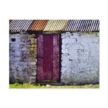 Old Irish Barn Postcard