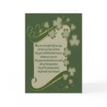 Old Irish Blessing Card