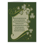 Old Irish Blessing Card