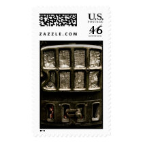 Old Iron Parlour Stove Front Postage Stamps