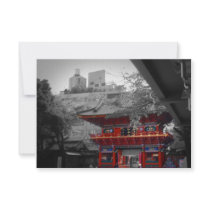 Old Japanese Temple Custom Announcement