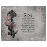 Old Key and Roses flyers