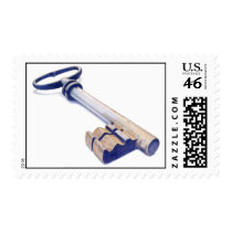 Old Key Stamp