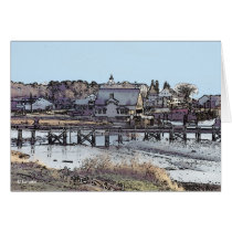 Old Landing--blank card