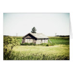 Old Leaning Shack Card