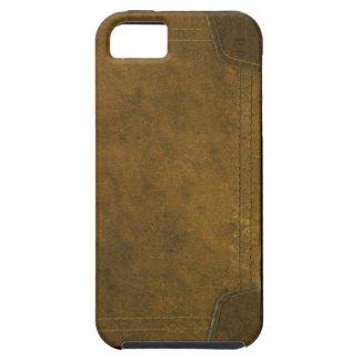 old leather book cover iPhone 5 cover