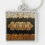 Old Leather Book Cover Key Chains