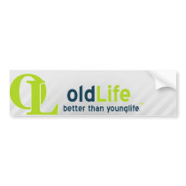 Old Life bumper stickers by theandycandy Old Life bumper stickers
