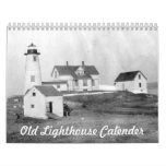 Old light houses wall calendars