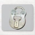 Old Lock mousepads