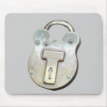 Old Lock Mouse Pad