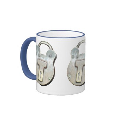 Old Lock Coffee Mugs by roimim