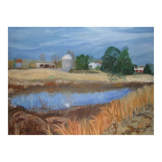 Old Louisiana Farm print
