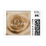 Old love rose stamp
