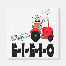 old macdonald eieio cartoon fridge magnets