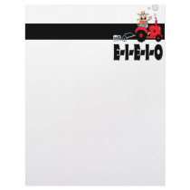 old macdonald eieio cartoon customized letterhead