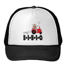 old macdonald eieio cartoon mesh hats