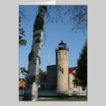 Old Mackinac Point Lighthouse Greeting Card cards