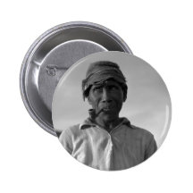 Old man at Aldridge Plantation – 1937. Buttons