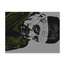 Old man chechia postcards
