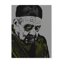 Old man chechia postcards