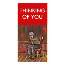 OLD MAN CRYING photo cards