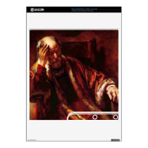 Old man in the armchair 3 by Rembrandt PS3 Slim Skin