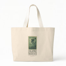 Old Man of the Mountains tote bags