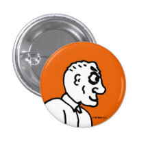Old Man on orange field Pins