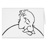 Old Man Or Young Lady Optical Illusion cards