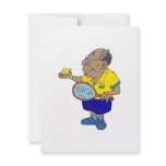 Old Man Tennis Personalized Invites