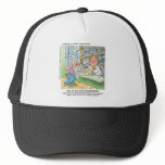 Old Man & The Pharmacy Funny Offbeat Cartoon Gifts hats