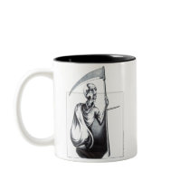 Old Man Time mugs