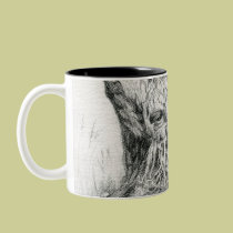 "Old Man Tree Spirit" drawing mugs