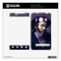 Old man with a fur cap by Rembrandt Skins For The HTC Evo 4G