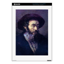 Old man with a fur cap by Rembrandt Decal For PS3 Console