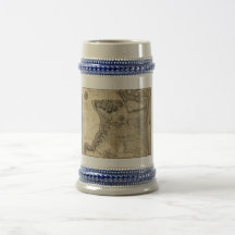 Old Map of Philadelphia Pennsylvania from 1796 Mugs