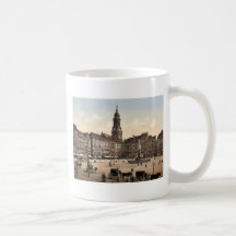 Old Market, Altstadt, Dresden, Saxony, Germany mag Mug