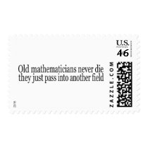 Old Math to Field Postage Stamp