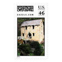 Old Mill on a Sunny Day Postage