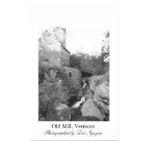 Old Mill, Vermont posters by rosedragon141 Old Mill, Vermont posters