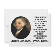 Old Minds Are Like Old Horses Must Exericse Them invitations by unfinishedpolis Old Minds Are Like Old Horses Must Exericse Them invitations
