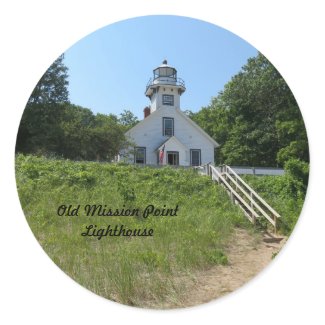 Old Mission Point Lighthouse Stickers