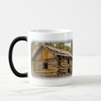Old Mountain Cabin Coffee Mugs